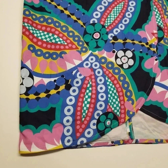 {J. Crew} Tie-back Tulip Skirt Ratti Kaleidoscope - Picture 10 of 15